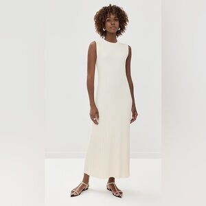 Róhe Boucle Rib Knit Tank Dress
